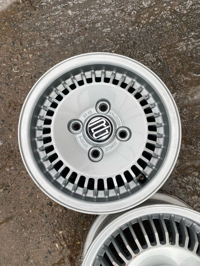 4 Llantas Mini 12” Aluminio