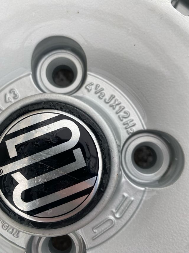 4 Llantas Mini 12” Aluminio