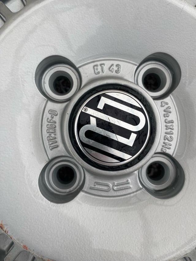 4 Llantas Mini 12” Aluminio