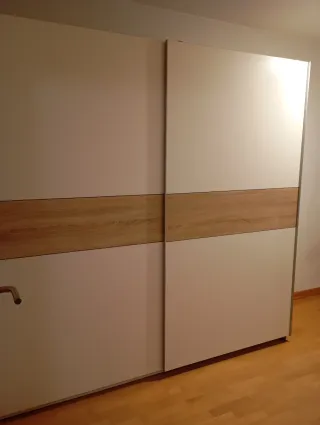 Armario 2 puertas correderas reversibles
