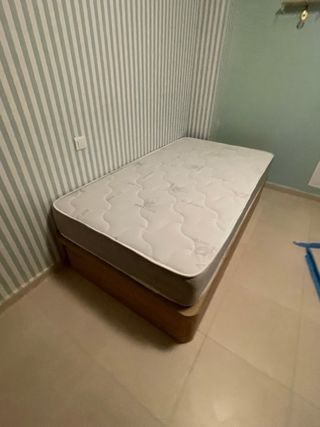 Cama canapé abatible con colchón