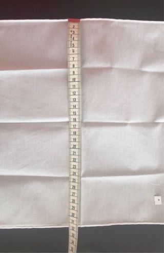 Pañuelo Algodón Blanco Chaqué Traje Nuevo