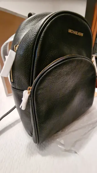 Zaino Michael Kors vera pelle nero