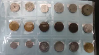 Lote 42 monedas españolas