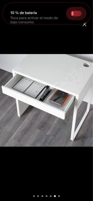 Escritorio IKEA MICKE Blanco