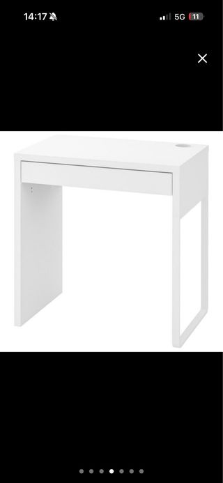 Escritorio IKEA MICKE Blanco