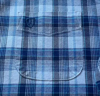 Camisa de cuadros para niño