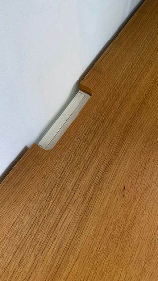 Mueble TV Ikea Blanco y Madera