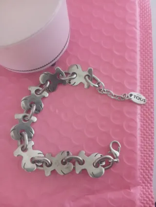 Pulsera Tous Oso Plata