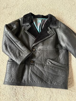 Montone Shearling Nero Vintage