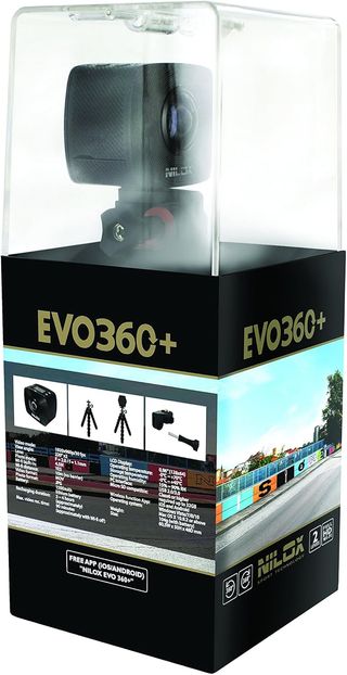Nilox EVO 360 Plus Camera, Negro, 24.4 x 10.5 x 10