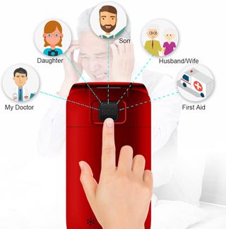 Teléfonos Móviles para Mayores con Teclas Grande,