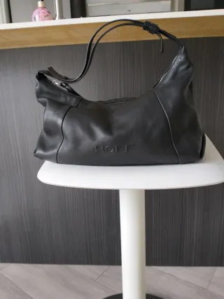 Bolso de piel HOFF negro
