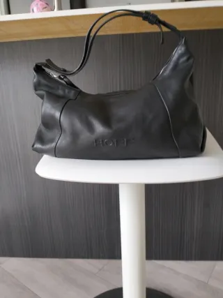 Bolso de piel HOFF negro
