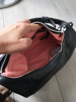 Bolso de piel HOFF negro