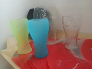 Vasos y más cositas  Coca cola
