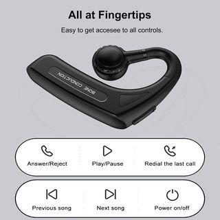 Auriculares abiertos inalámbricos Bluetooth con ca