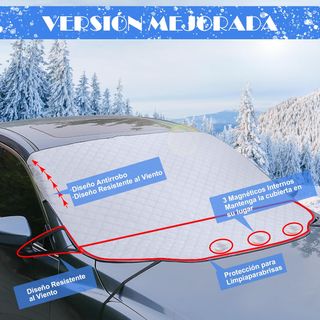 Tevlaphee Protector Parabrisas Hielo Protector de
