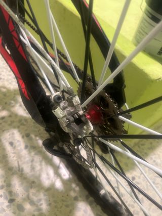 Bicicleta de Montaña roja Orbea!talla M