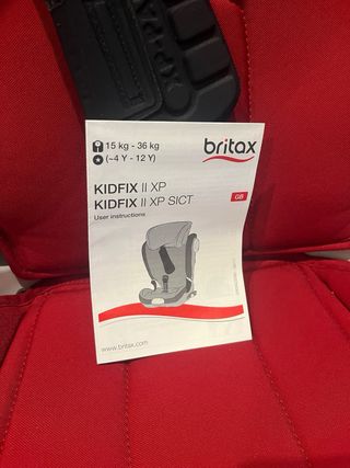 Sillita coche Britax Römer Kidfix II