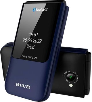Aiwa FP-24BL: Teléfono Móvil Senior 2.4" con Doble