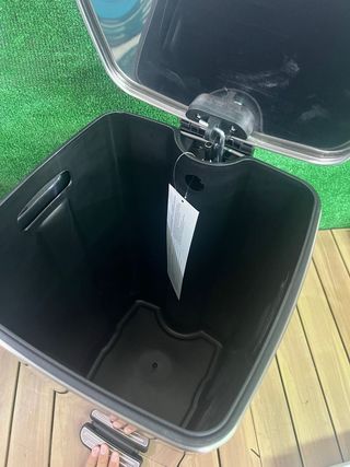 Cubo Basura SONGMICS 30L Acero Inoxidable