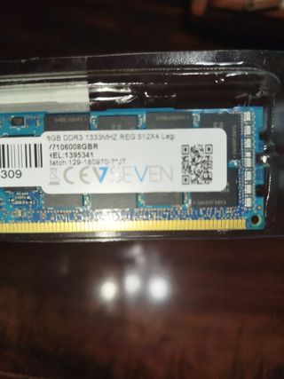 Memoria RAM 8GB DDR3 1333MHz REG