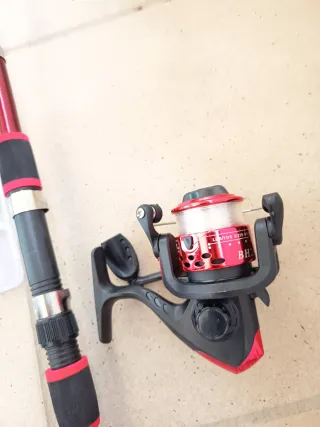 2 Canne da Pesca 1,80m + Mulinello e Accessori