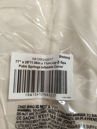 Cubierta inflable para jacuzzi LAY-Z-SPA 196cm