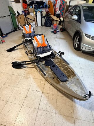 Kayak de pesca Galaxy para 2 personas