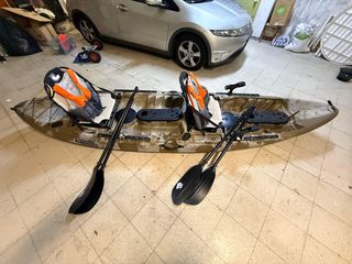 Kayak de pesca Galaxy para 2 personas