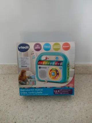 Reproductor musical VTech Graba, canta y baila