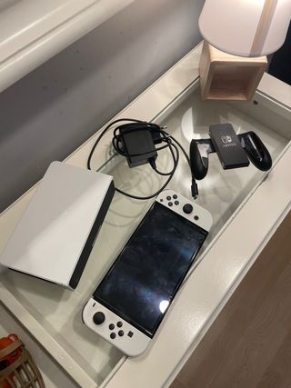 Nintendo Switch OLED Blanca