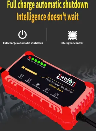 Cargador Batería Coche 12V JINNUOY