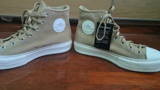 Zapatillas Converse Mujer Beige