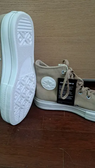 Zapatillas Converse Mujer Beige