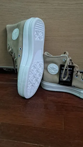 Zapatillas Converse Mujer Beige