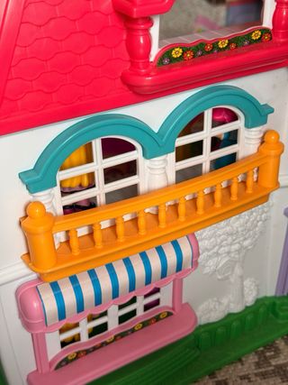 Pin y Pon Casa y Colegio con 7 Muñecas