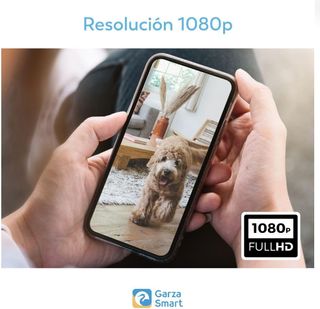 Garza Camara Vigilancia WiFi Interior 360º IA 2.4