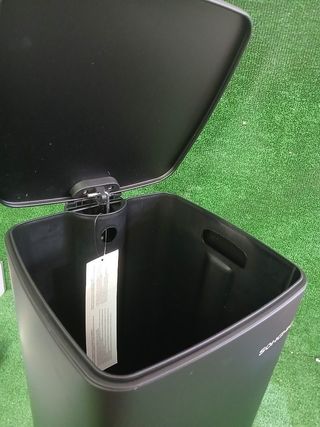 SONGMICS LTB593B02 Cubo de Basura de 30 L Acero