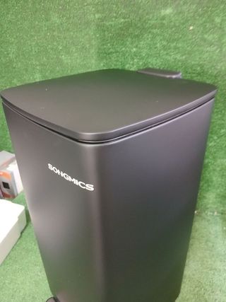 SONGMICS LTB593B02 Cubo de Basura de 30 L Acero