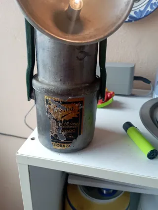 Lámpara de carburo Fisma