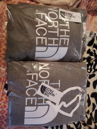2 Sudaderas The North Face Grises Talla M,L