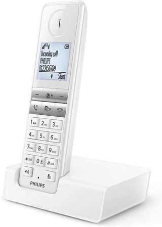 Philips D4701B/34 - Teléfono Fijo Inalámbrico, 16h