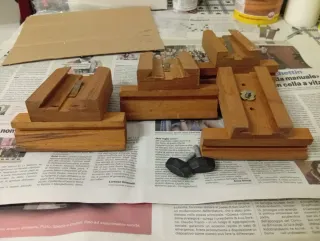 Morsetti per cavalletti pittura con viti