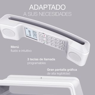 ALCATEL Epure Iconic - Teléfono Inalámbrico DECT -