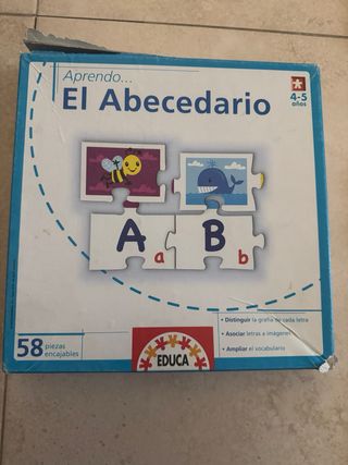 Puzzle El Abecedario Educa 58 piezas