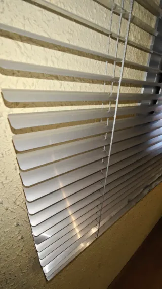 Persiana Veneciana Metálica Gris