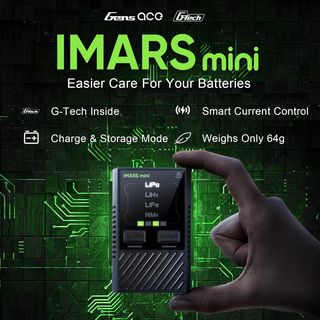 Gens Ace Cargador 2-4S 60W IMARS Mini RC Cargador