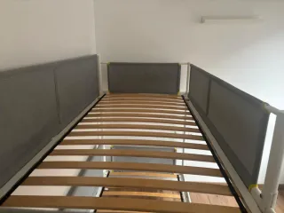 Litera Metálica Ikea Gris/Blanca